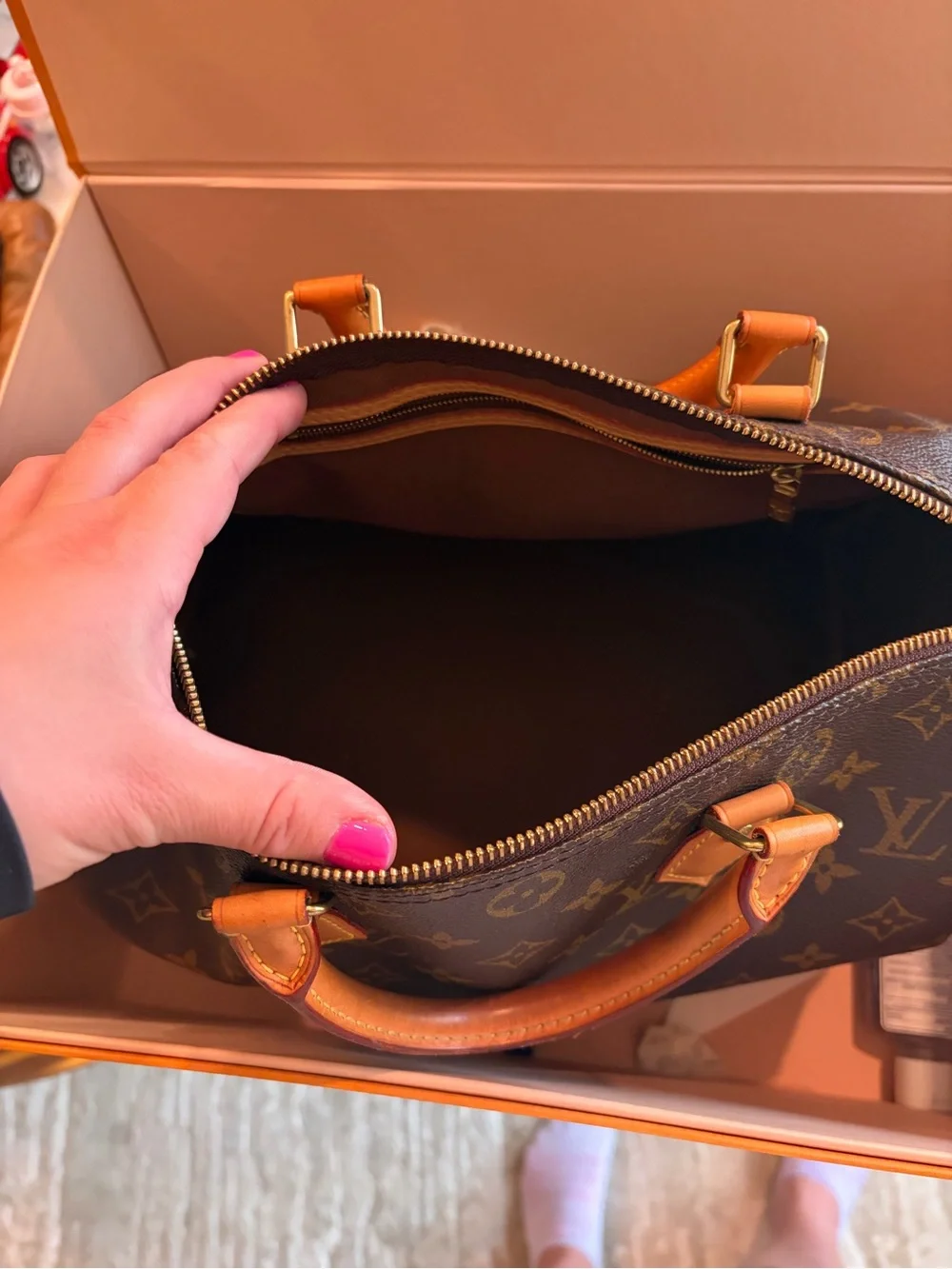 Authentic Louis Vuitton Speedy 30 Monogram | Complete Set | Excellent Condition